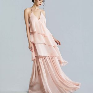 21825 Lily Maxi Dress Pink
