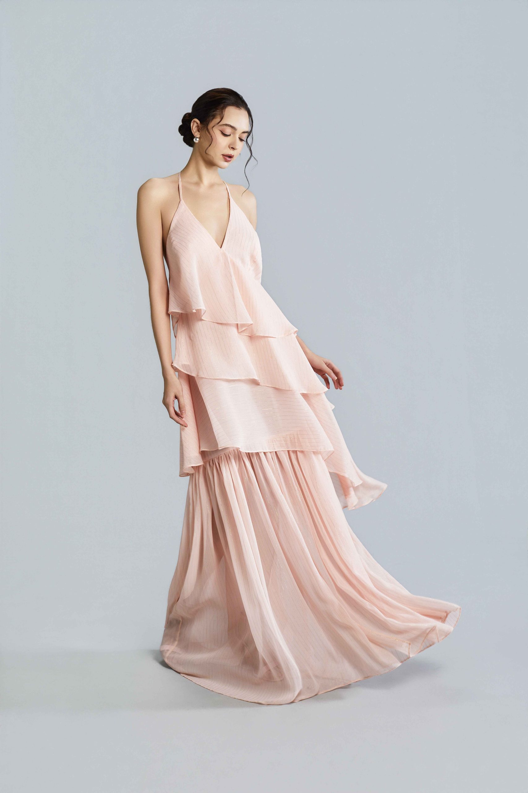 21825 Lily Maxi Dress Pink
