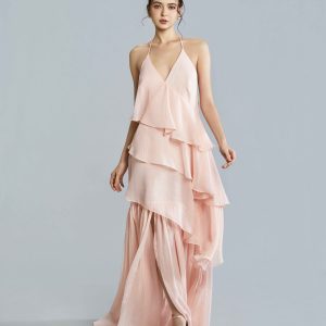 21833 Lily Maxi Dress Pink