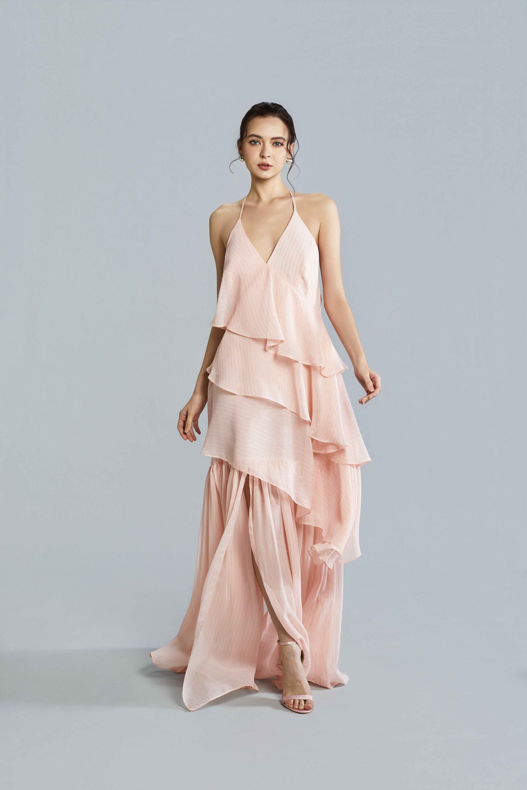 21833 Lily Maxi Dress Pink