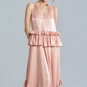 Aurora Dress Blush Pink